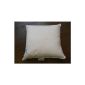 Homescapes filler cushions 50 x 50 cm white, inner cushion with Supermicro fiberfill, ticking 100% microfiber