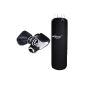 Punching bag 80x30, Punching Bag Set 19kg incl. Gloves in various sizes (equipment)