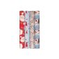 Roll Paper Gift Packaging Design Santa & Friends 5m X4