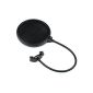 Online SuntekStore Wind screen and pop microphone with swivel 360 ° flexible support (Electronics)