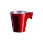 Luminarc 9204412 Set of 6 Glass Mugs Flashy Red Expresso 8 cl (Housewares)