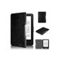 Swees® Kindle Voyage & Amazon Kindle (7th generation Released Oct 2014) Slim Case (Kindle 2014 (7th Gen), Black) (Electronics)