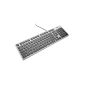 Trust Isla keyboard corded gray (German keyboard layout, QWERTY) (Personal Computers)
