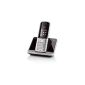 Gigaset S810 Limited Edition Dect cordless phone, glossy / black (Electronics)
