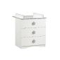 Sauthon on line NAO Dresser 3 Drawers with removable changing device (Baby Care)