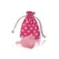Rosa menstrual cup CozyCup CLASSIC - menstrual cup small - incl. From medical grade silicone cloth bag (Gr 1) (Toy)