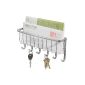 Interdesign 54270EU York Post Lyra and key bar for screwing on the wall (household goods)