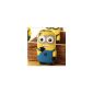 bigboy (TM) Moi Moche And Evil Minion Me Despicable Popular cute soft cover of silicone rubber body for iPhone 4 4S Color Blue (Electronics)