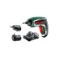Bosch IXO cordless screwdriver Home Series 4th generation, Angle and eccentric, 10 standard screwdriver bits, charger (tool)