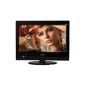 Odys Complete 55.9 cm (22 inch) LCD TV (DVB-T, DVD player) black (Electronics)