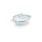 Bialetti J0WIT4N240 Ceramic OK knows Induction Serving incl. Glass lid, ceramic surface Ø 24 cm (household goods)