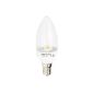 Ledman E14 LED bulb 5 Watt - 160 ° viewing angle - 425lm - Warm White - 230 - 1 COB Candle