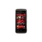 Nokia 5530 XpressMusic Smartphone (WiFi, touchscreen, 3D surround sound, camera with 3.2 MP) Black Red (Wireless Phone Accessory)