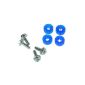 Lamptron HDD Rubber Screws PRO - UV Blue (Personal Computers)