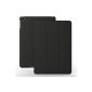 Khomo APP-IPA-5-DUA-BLK - Cover tablet, ultra capacitive doble protección and ligera with smart cover, and support for new Apple iPad 5 AIR, color Black (Personal Computers)