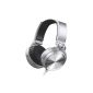 Sony MDR XB 300 Headband headphones (Extra Bass, King Earpolster 1000 mW, 100 dB / mW, stereo mini-jack) Black / Silver (Electronics)