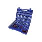 Set of socket wrenches 171 rooms - chrome vanadium steel - with plastic box (Tools & Accessories)