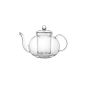 Bredemeijer 1465 Solo Verona Single Wall Glass Teapot Borosilicate 1 L (Kitchen)