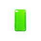 Luxburg® Diamond Design Cover Case for Apple iPhone 4S / 4 in color emerald green, Protector Case from TPU Silicone (Electronics)