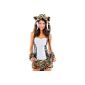 erdbeerloft - - Women's tiger costume Säbelzahntiger hood cuffs, all sizes, brown white