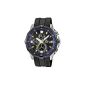 Casio Men's Watch XL Edifice Analog Quartz Resin EFM 502-1AVEF (clock)