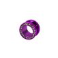 Flesh Tunnel acrylic METALLIC SPARKLE purple 14mm (jewelry)
