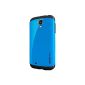 SPIGEN Case Slim Armor Series Case Case Cover for Samsung Galaxy S4 Dodger Blue (Wireless Phone Accessory)