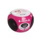 Lexibook Barbie Stereo Radio & CD Player pink (electronics)