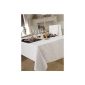 Damask tablecloth OMBRA WHITE 150X350 (Kitchen)