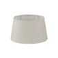 6 colors lampshade fabric textile linen shabby chic country house lampshade NEW (beige, oval)