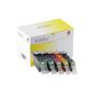 30 compatible cartridges for Canon - PGI-525PGBK, CLI-526C, -526M, -526Y, -526BK (Office supplies & stationery)