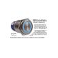 .drivezero.  ToughSwitch - Robust probe made of stainless steel (up to 230V / 5A) with LED light ring (Blue 12V), weatherproof & waterproof (IP67) (Electronics)