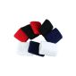 Wristband / sweatbands set of 2 in 10 colors | black / white / red / yellow / green / royal blue / turquoise / light blue / navy / pink (Misc.)