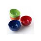 Relax Days set of 4 cereal bowls Dessert bowls from ceramics (household goods)