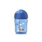 Philips AVENT SCF760 / 00 -. Straw cup 260ml 12 + Mon, color blue (Baby Product)