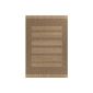 Lalee 347144334 carpet / sisal Optics / Flat / kitchen / pattern: stripes / Black / Size: 160 x 230 cm (household goods)