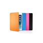 Anker® ColoProtect Case for iPad Mini 2 (2013) / Mini with Retina Display / Case Case Case Cover Soft PU Leather Cover with integrated Hard Case - Multi-angle stand - Smart Cover - Auto Sleep / Wake (Orange) (Personal Computers)