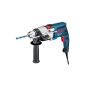 Bosch Professional GSB 19-2 RE Impact Drill, 2-speed, 13 mm keyless chuck, depth stop, additional handle, 850 W, luggage (tool)