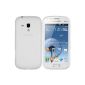 mumbi TPU Silicone Case Samsung Galaxy S Duos / S Duos 2 shell transparent white (accessory)