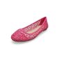 MQ23 Ladies elegant shoes - Ballerinas with Deco - stones 188-15 (Textiles)