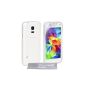 Yousave Accessories Samsung Galaxy S5 Mini Case Silicone Gel Case Clear Cover (Wireless Phone Accessory)