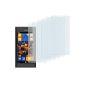 6 x mumbi Protector Nokia Lumia 730/735 Screen Protector (deliberately smaller than the display, since this is domed) (Electronics)