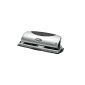 Rexel P425 punch 4 holes, black / silver (Office Supplies)