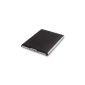 Amazon Kindle 4 HARDSKIN sheath in transparent black + QUBITS MICROFIBER TISSUE (Wireless Phone Accessory)