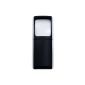 Lupe square with LED lighting including batteries, black (Office supplies & stationery)