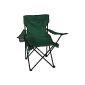 Deckchair Folding Chair Chair green or blue (equipment)