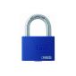 Abuse customizable 50867 H36 Universal padlock with key myLock T65 / 40 Blue (Tools & Accessories)