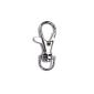Swivel Snap Hooks 10pcs Accessory Keychains DIY Crafts - Silver
