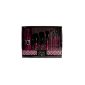 Royal & Langnickel Siam Gems cosmetic brush case, 9-piece (Personal Care)
