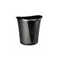 Leitz Allura Trash Paper Polypropylene 18 L 100% recyclable - Black (Office Supplies)